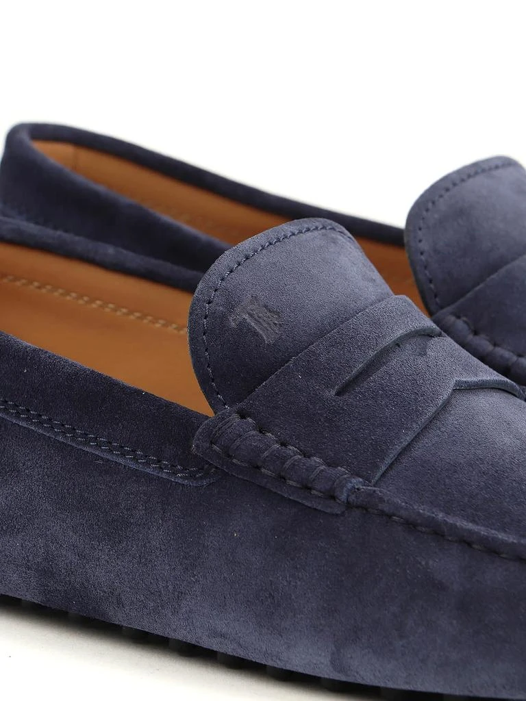 商品Tod's|Tod's Gommino Mocassino In Pelle Scamosciata Blu Xxm64c00640re0u820,价格¥3389,第4张图片详细描述