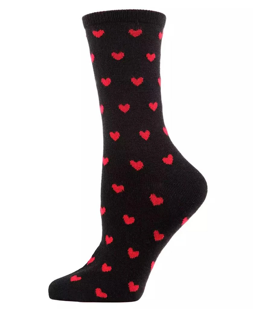 商品Memoi|Hearts Cashmere Women's Crew Socks,价格¥108,第1张图片