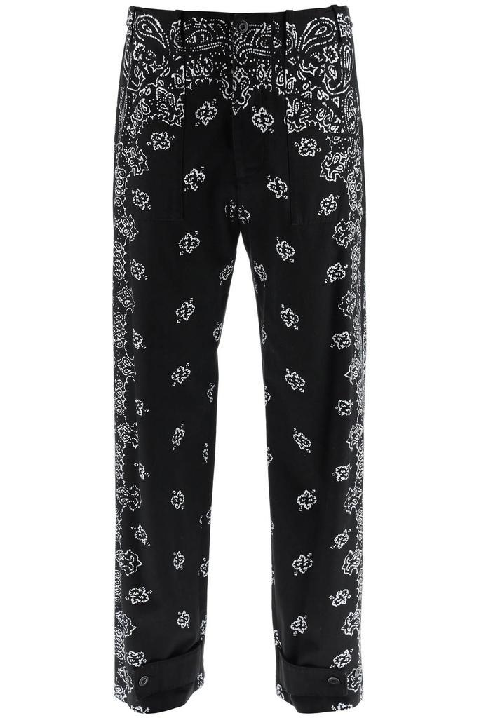 商品AMIRI|BANDANA PRINT COTTON PANTS,价格¥6836,第1张图片