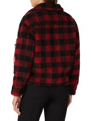 商品[二手商品] Alpha Industries|Plaid Faux Shearling Jacket,价格¥135,第2张图片详细描述