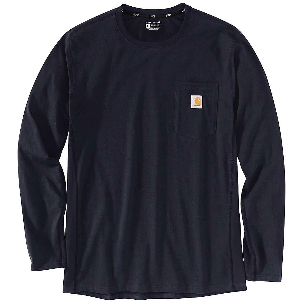 商品Carhartt|Carhartt Men's Force Relaxed Fit Midweight LS Pocket T-Shirt,价格¥289,第3张图片详细描述