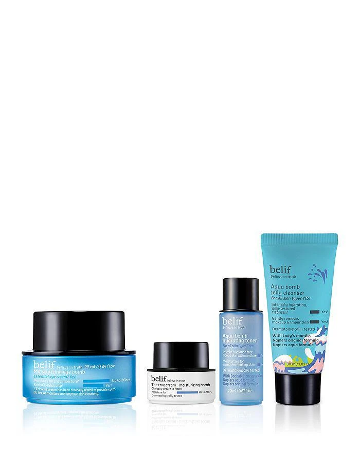 商品Belif|Moisture Bursting Eye Bomb Gift Set ($64 value),价格¥304,第2张图片详细描述