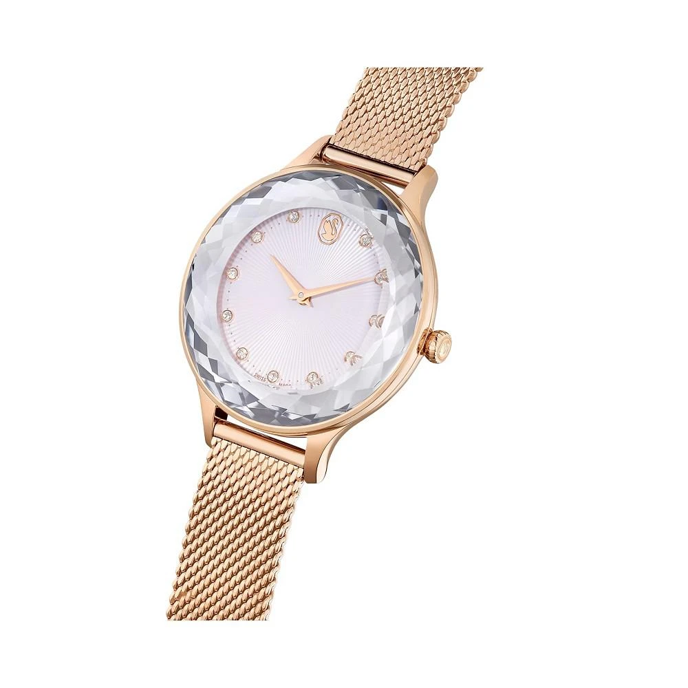 商品Swarovski|Women's Quartz Octea Nova Rose Gold-Tone Metal Watch, Swiss Made 33mm,价格¥3013,第4张图片详细描述