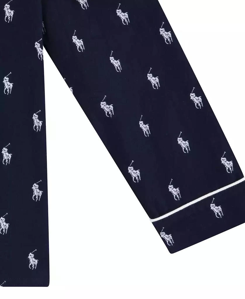 商品Ralph Lauren|Boys 8-20 2-Piece Woven Long-Sleeve Shirt and Pant Pajamas Set,价格¥308,第3张图片详细描述