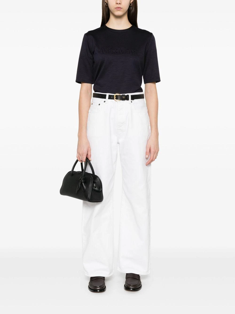 商品【商品预售7天】 Max Mara|Max Mara 女士T恤 11941048600002 蓝色,价格¥984,第3张图片详细描述