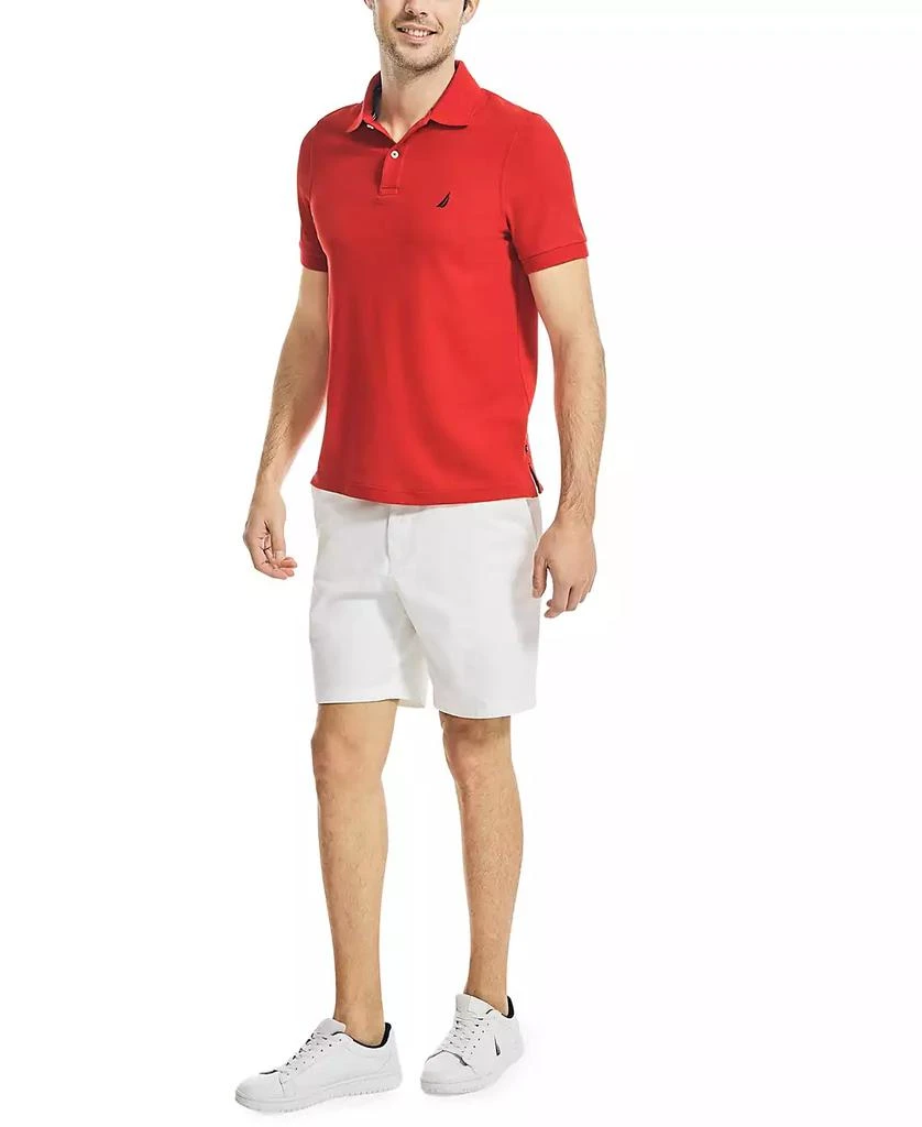 商品Nautica|Men's Sustainably Crafted Slim-Fit Deck Polo Shirt,价格¥274,第4张图片详细描述