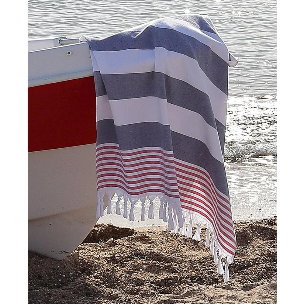 Textiles Patriotic Pestemal Pack of 2 100% Turkish Cotton Beach Towel 商品