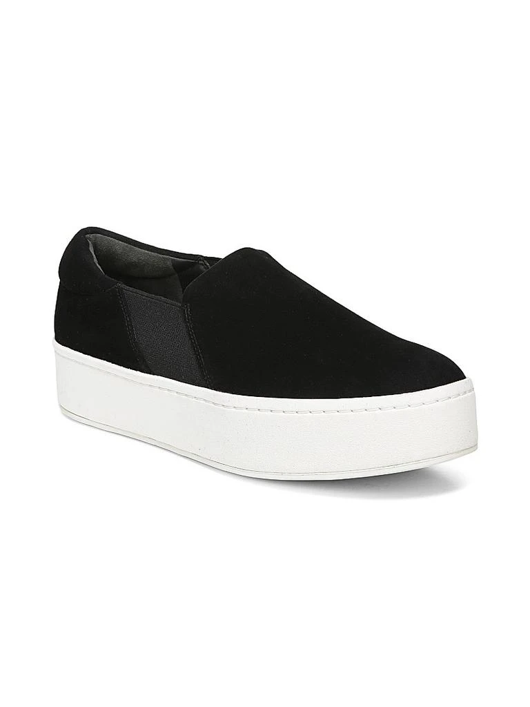 商品Vince|Warren Slip-On Platform Suede Sneakers,价格¥1975,第2张图片详细描述