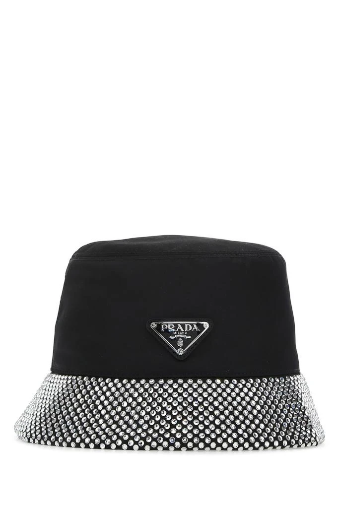 商品Prada|Black Re-Nylon hat,价格¥7090,第1张图片