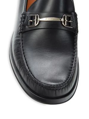 商品Bally|Simpler Leather Bit Loafers,价格¥1262,第5张图片详细描述