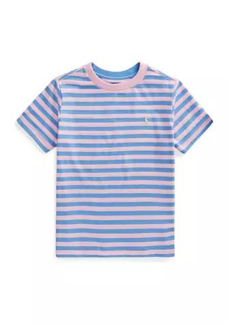 Boys 4-7 Striped Cotton-Blend Jersey Tee商品第1张图片规格展示