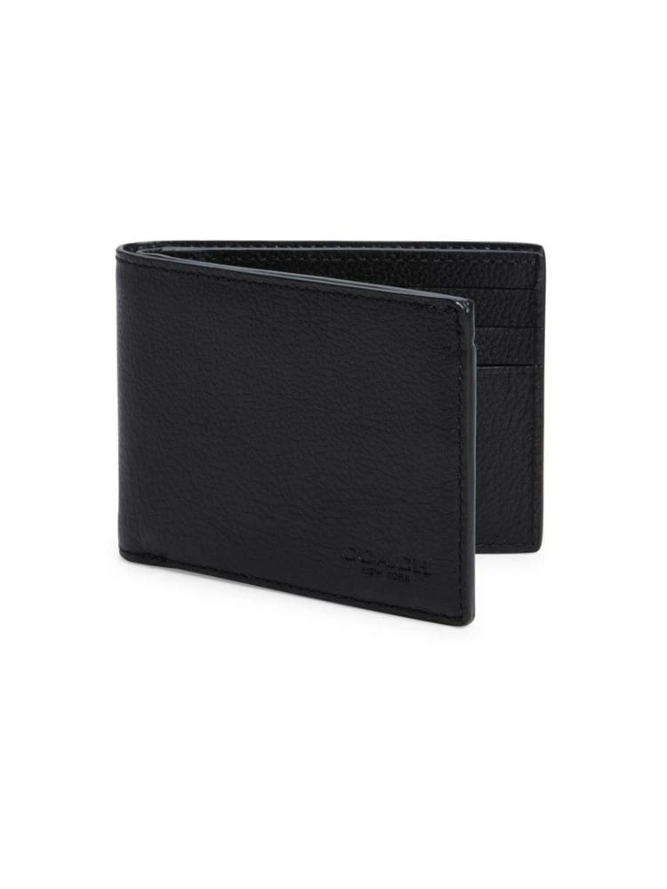 商品Coach|Sport   Leather Slim Billfold,价格¥937,第1张图片