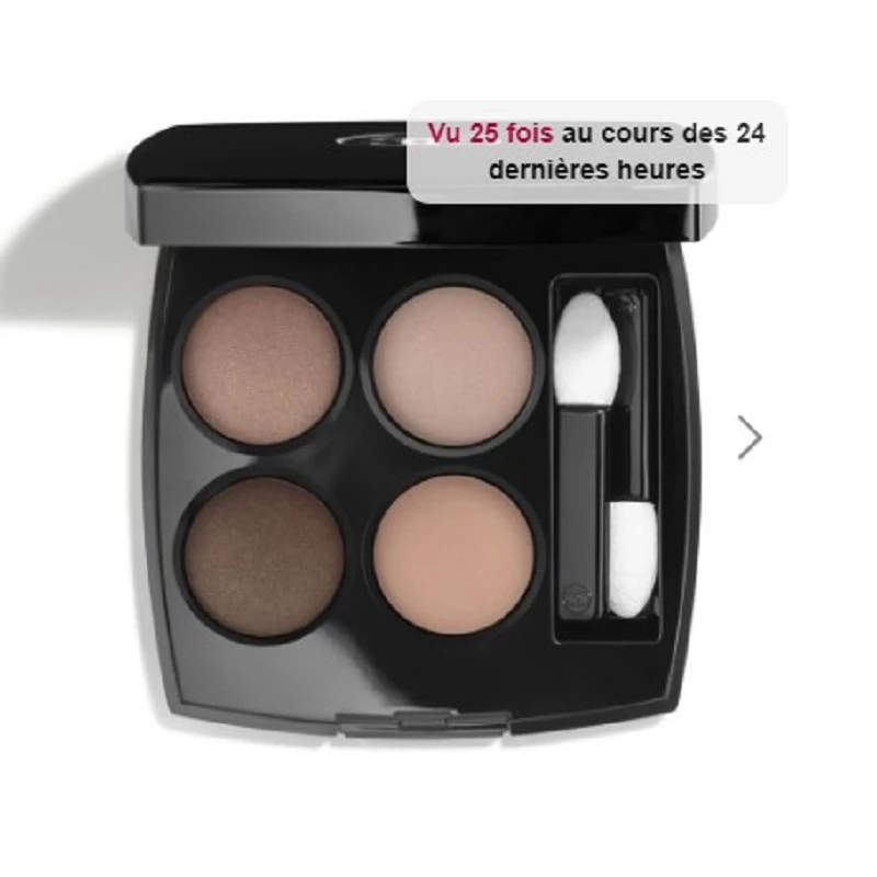 商品Chanel|Chanel香奈儿 四色眼影2g,价格¥574,第1张图片