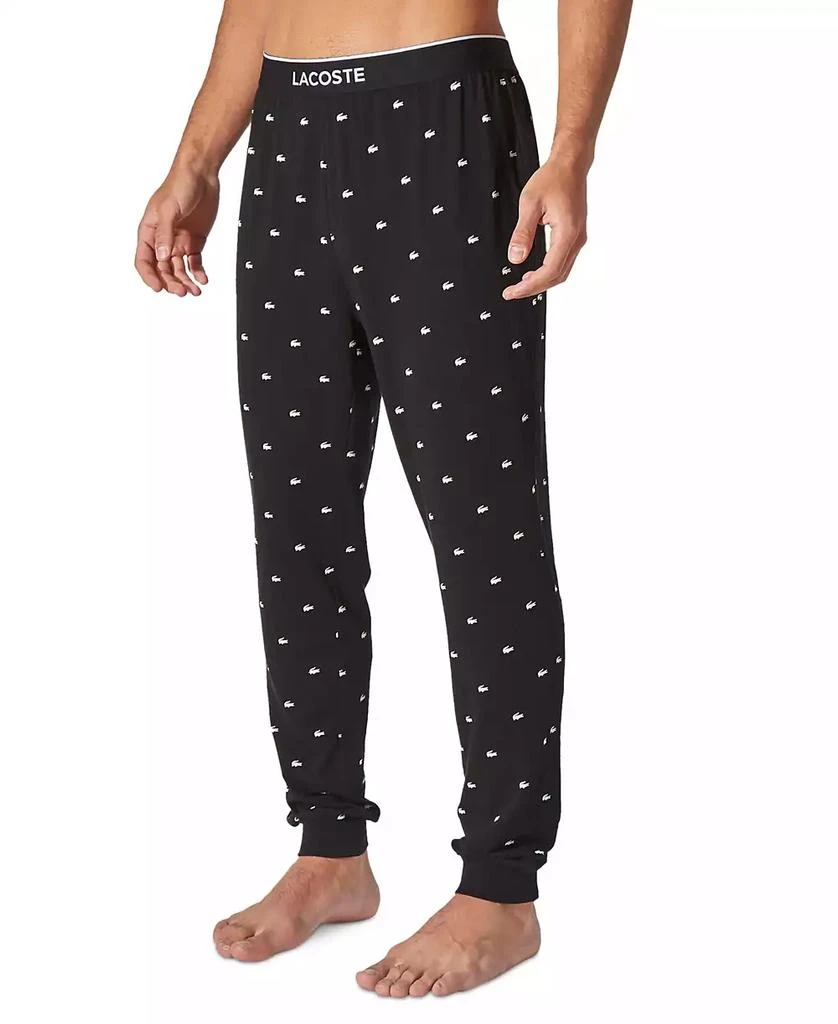 商品Lacoste|Men's Printed Pajama Joggers,价格¥248,第3张图片详细描述