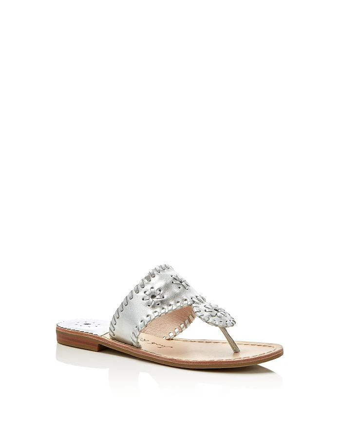 商品Jack Rogers|女孩(大/小童/幼儿)Girls' Miss Hamptons Sandals - Walker, Toddler, Little Kid, Big Kid,价格¥237,第1张图片