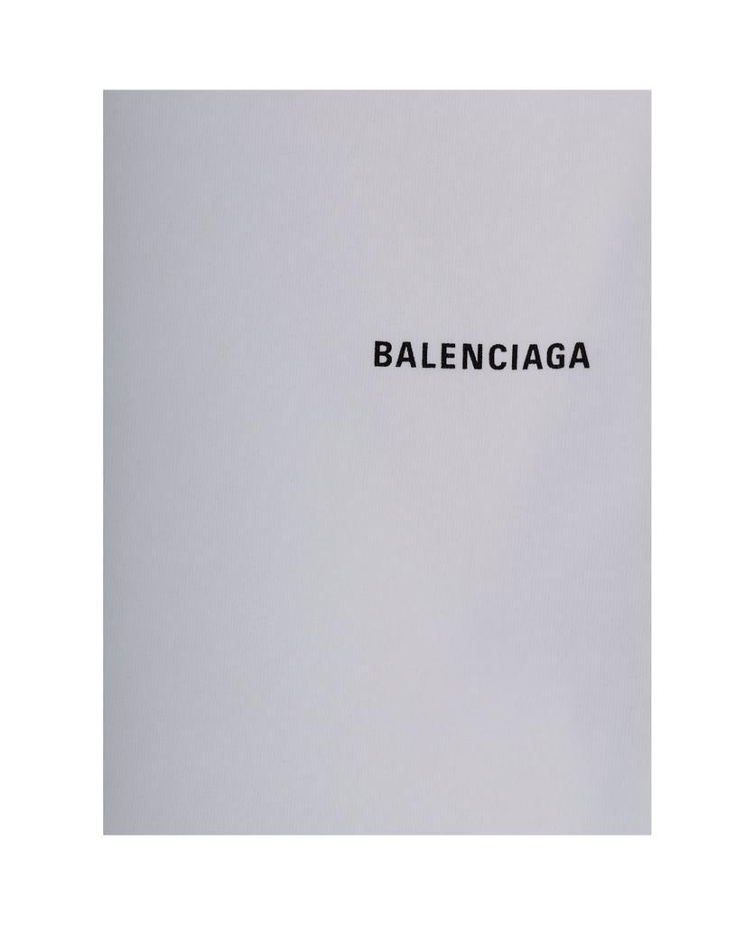 商品Balenciaga|Boy Cotton And Black T-shirt With Logo,价格¥896,第5张图片详细描述