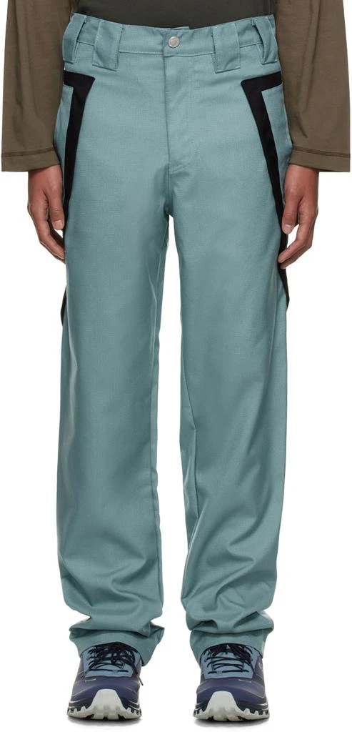 商品AFFXWRKS|Blue Insert Trousers,价格¥504,第1张图片