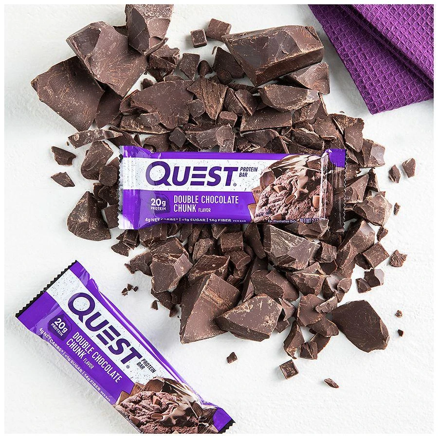 商品Quest Nutrition|Protein Bar Double Chocolate Chunk,价格¥20,第5张图片详细描述
