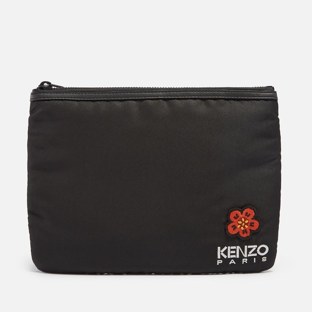 KENZO Logo-Detailed Shell and Mesh Messenger Bag商品第1张图片规格展示