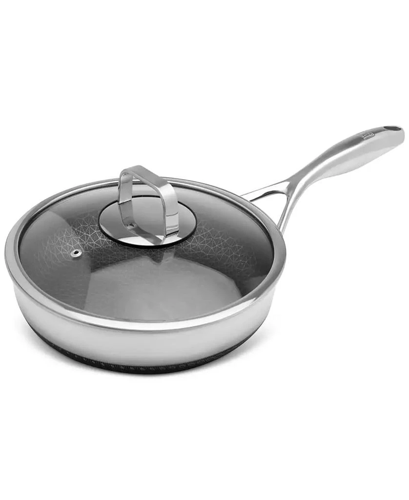 商品Livwell|DiamondClad 10" Hybrid Nonstick Stainless Steel Frypan with Lid,价格¥1266,第1张图片