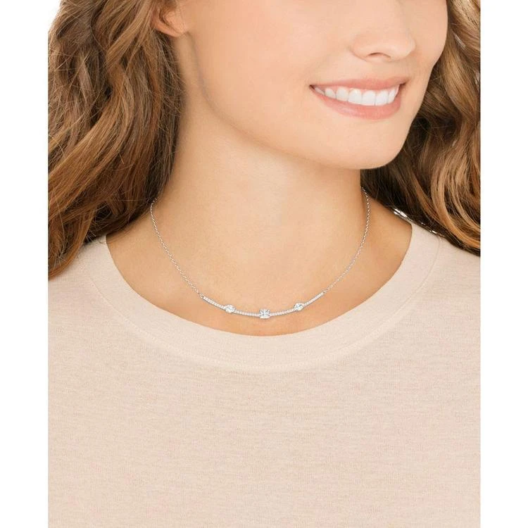 商品Swarovski|Silver-Tone Crystal Necklace,价格¥894,第3张图片详细描述