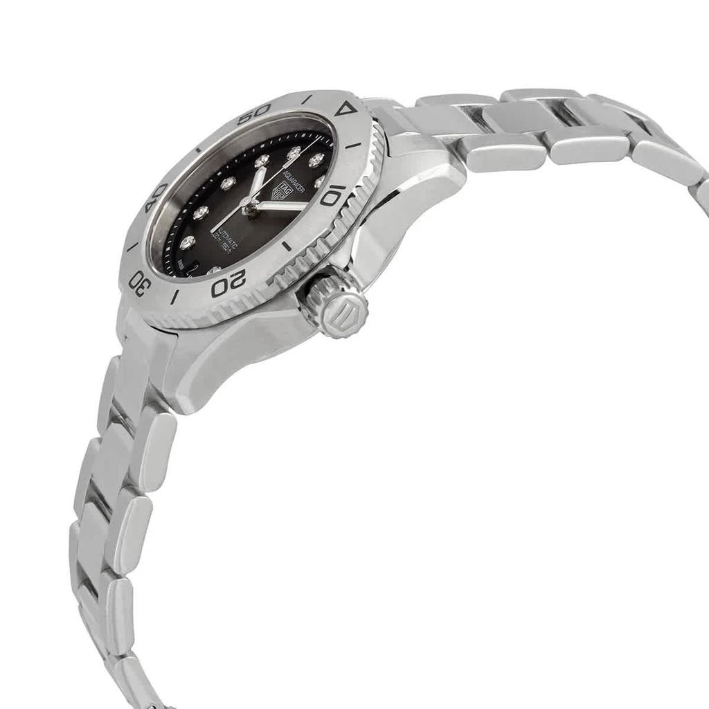 商品TAG Heuer|Aquaracer Professional Automatic Diamond Black Dial Ladies Watch WBP2410.BA0622,价格¥18382,第2张图片详细描述