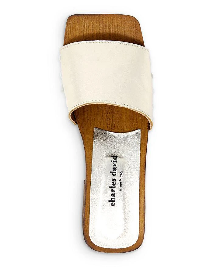 商品Charles David|Women's Nakita Slip On Platform Sandals,价格¥717,第3张图片详细描述