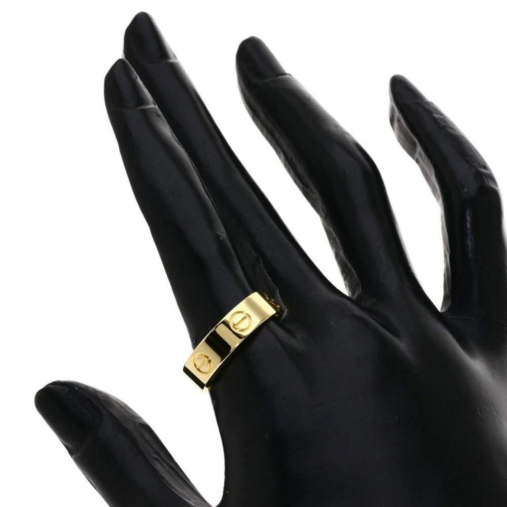 商品[二手商品] Cartier|Cartier Love 18K Yellow Gold Ring EU 57,价格¥11314,第5张图片详细描述