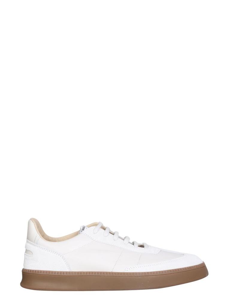 Spalwart Women's  White Leather Sneakers商品第1张图片规格展示
