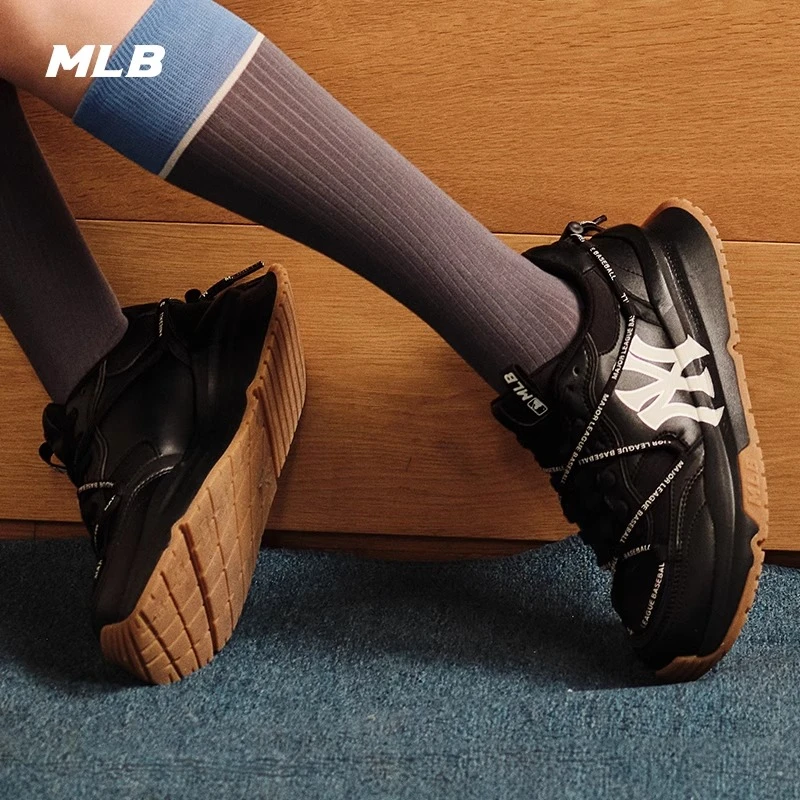 MLB官方男女新款情侣时尚复古跑步鞋明星同款运动休闲鞋百搭潮秋冬SHCRR 商品