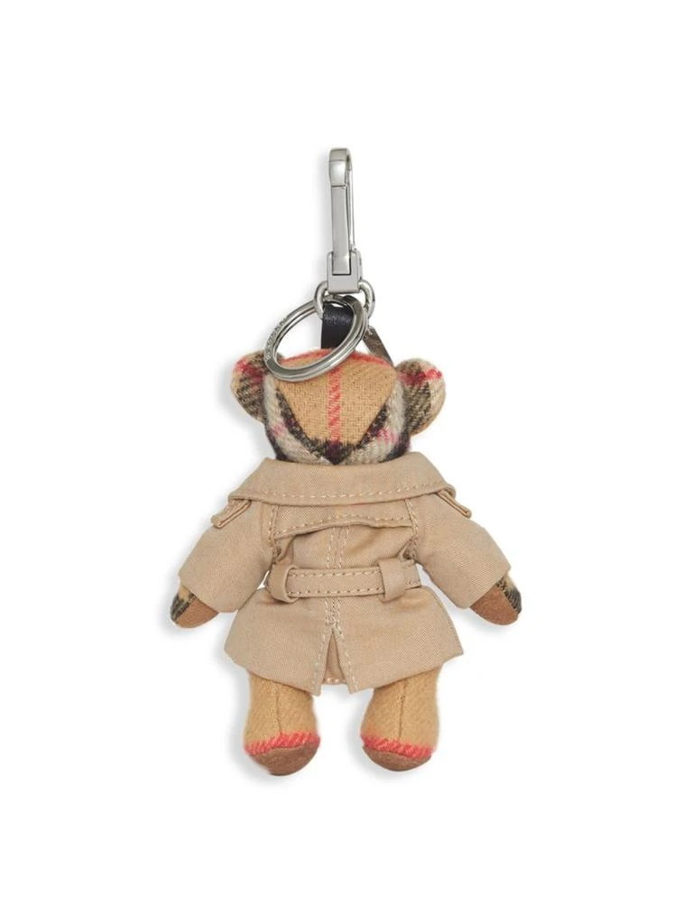 商品Burberry|Burberry - Thomas Bear Trench Cashmere Charm,价格¥1866,第3张图片详细描述