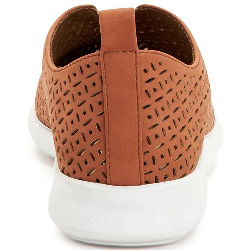 Style & Co. Womens Milanii Faux Leather Perforated Slip-On Sneakers商品第5张图片规格展示
