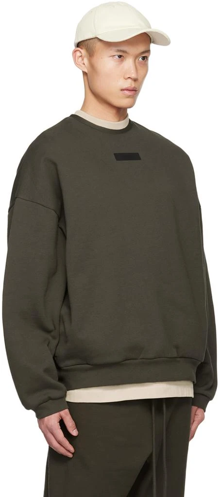 商品Essentials|Gray Crewneck Sweatshirt,价格¥664,第2张图片详细描述