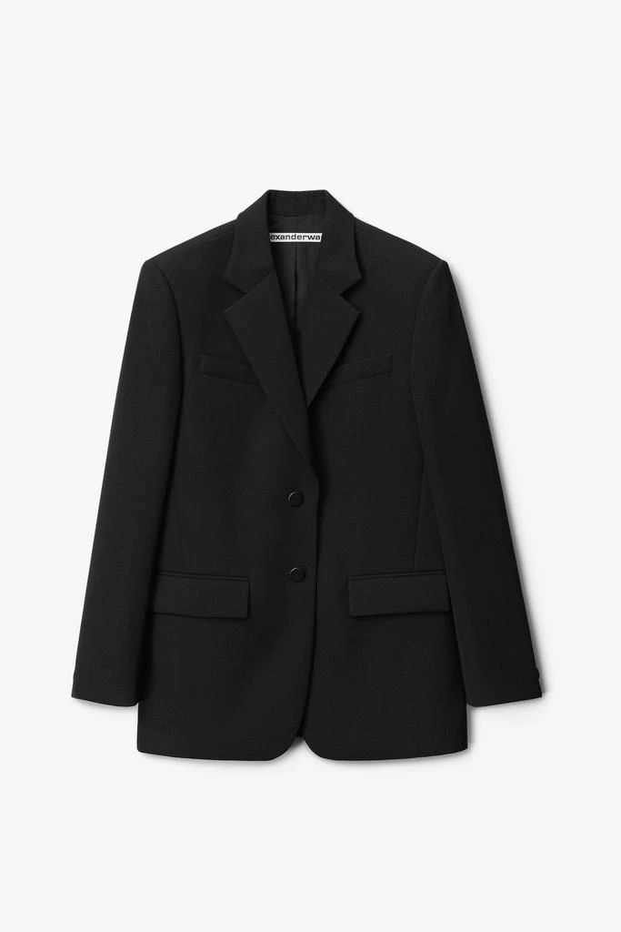 商品Alexander Wang|BOXY BLAZER IN WOOL TAILORING,价格¥4009,第3张图片详细描述