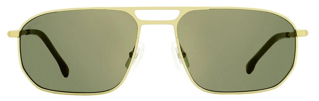商品Hugo Boss|Hugo Boss Men's Runway Sunglasses B1446S J5GWM Gold/Green 59mm,价格¥548,第2张图片详细描述