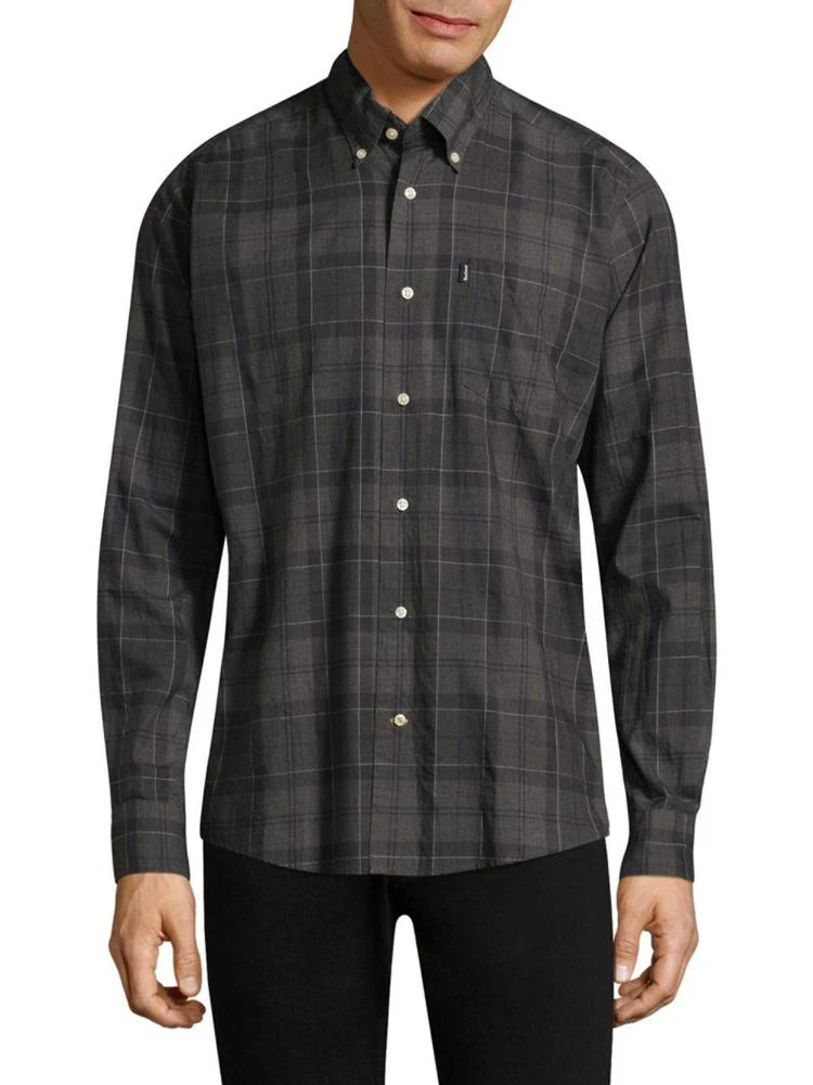 商品Barbour|Plaid Cotton Button-Down Shirt,价格¥884,第1张图片