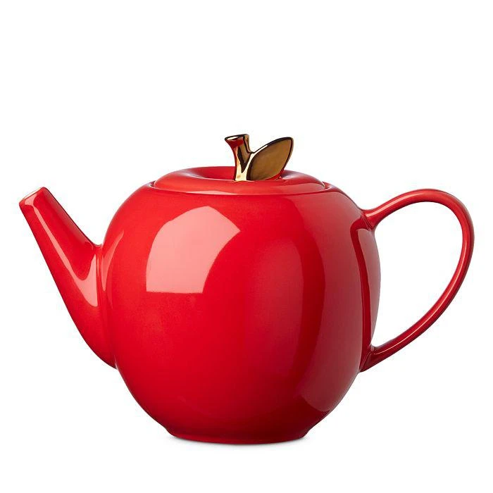 商品Kate Spade|Knock On Wood Apple Teapot,价格¥596,第2张图片详细描述