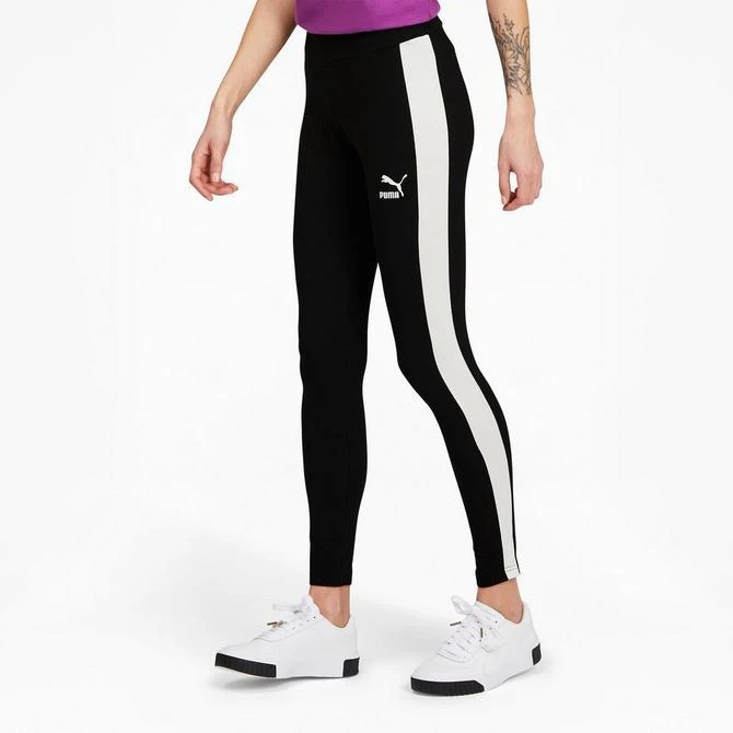 商品Puma|Women's Puma Iconic T7 Leggings,价格¥222,第2张图片详细描述