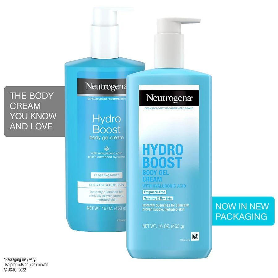 商品Neutrogena|Hydro Boost Body Gel Cream Fragrance-Free,价格¥118,第2张图片详细描述