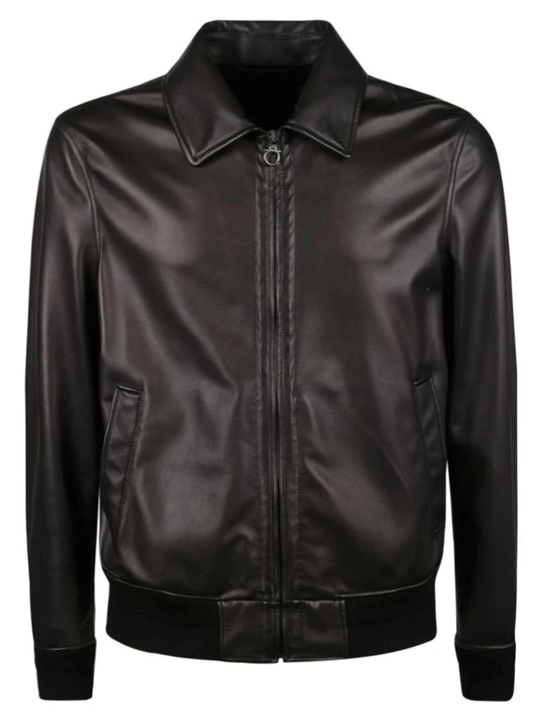 商品Salvatore Ferragamo|Ferragamo Classic Plain Bomber,价格¥14052,第1张图片