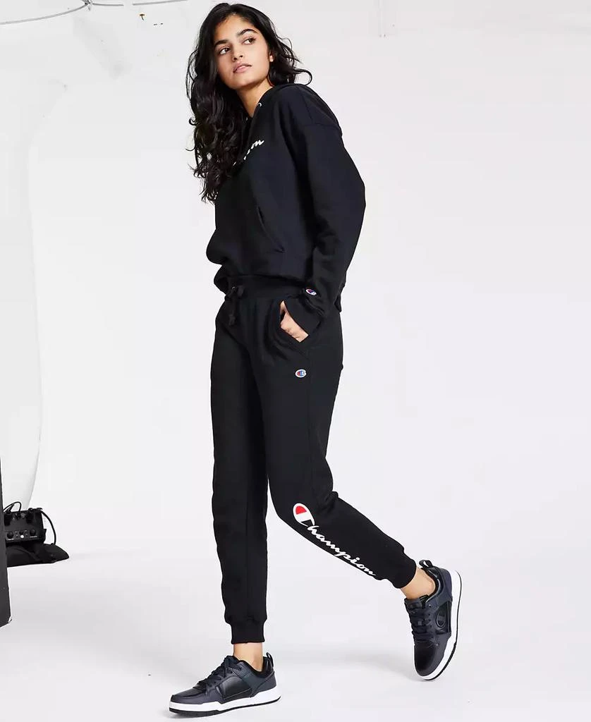 商品CHAMPION|Women's Drawstring Logo Fleece Jogger Sweatpants,价格¥228,第5张图片详细描述