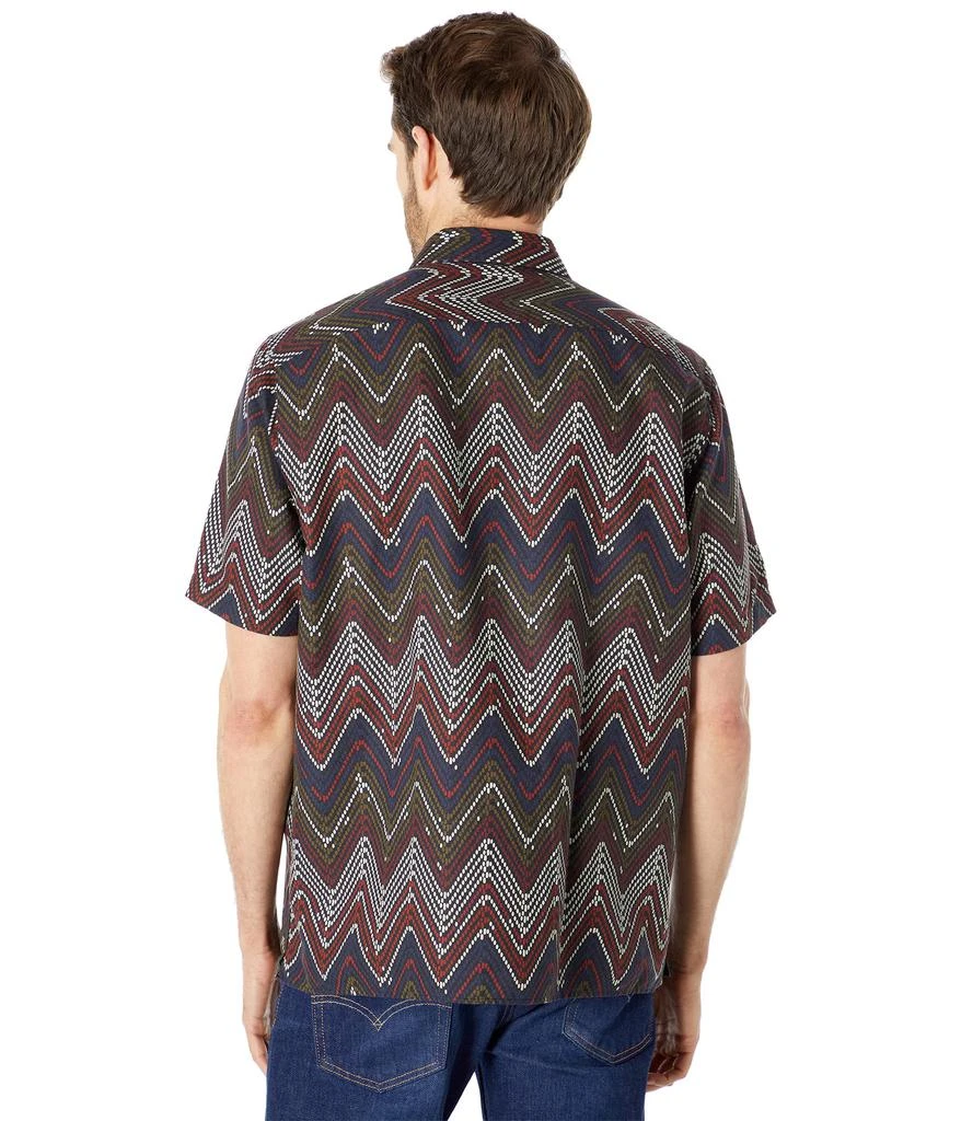 商品Ted Baker London|Justsit Short Sleeve Zigzag Print Shirt,价格¥804,第2张图片详细描述