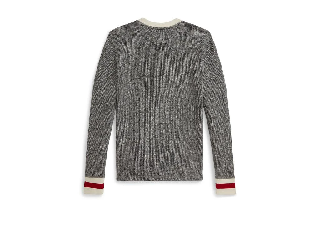商品Ralph Lauren|Waffle-Knit Cotton Henley Shirt (Big Kid),价格¥437,第2张图片详细描述
