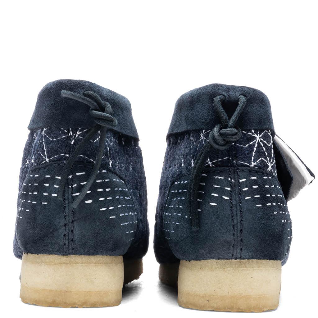 Clarks Wallabee Boot - Navy Shashiko商品第4张图片规格展示