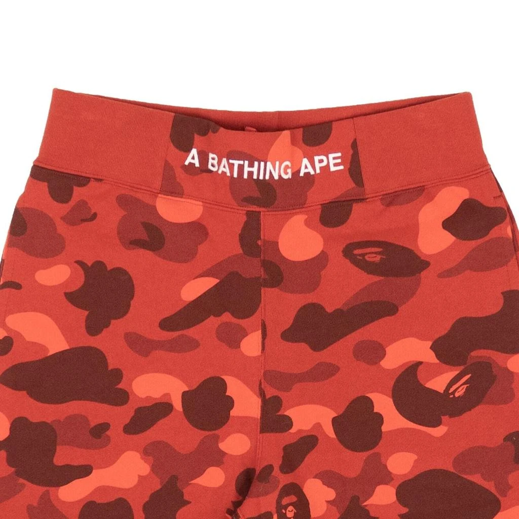 商品Bape|Red Cotton Color Camo Sweat Shorts,价格¥788,第3张图片详细描述