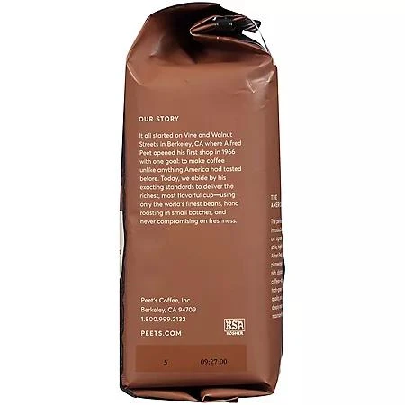 商品Peet's Coffee|皮爷 100％阿拉比卡咖啡粉 (32 oz.) ,价格¥125,第4张图片详细描述