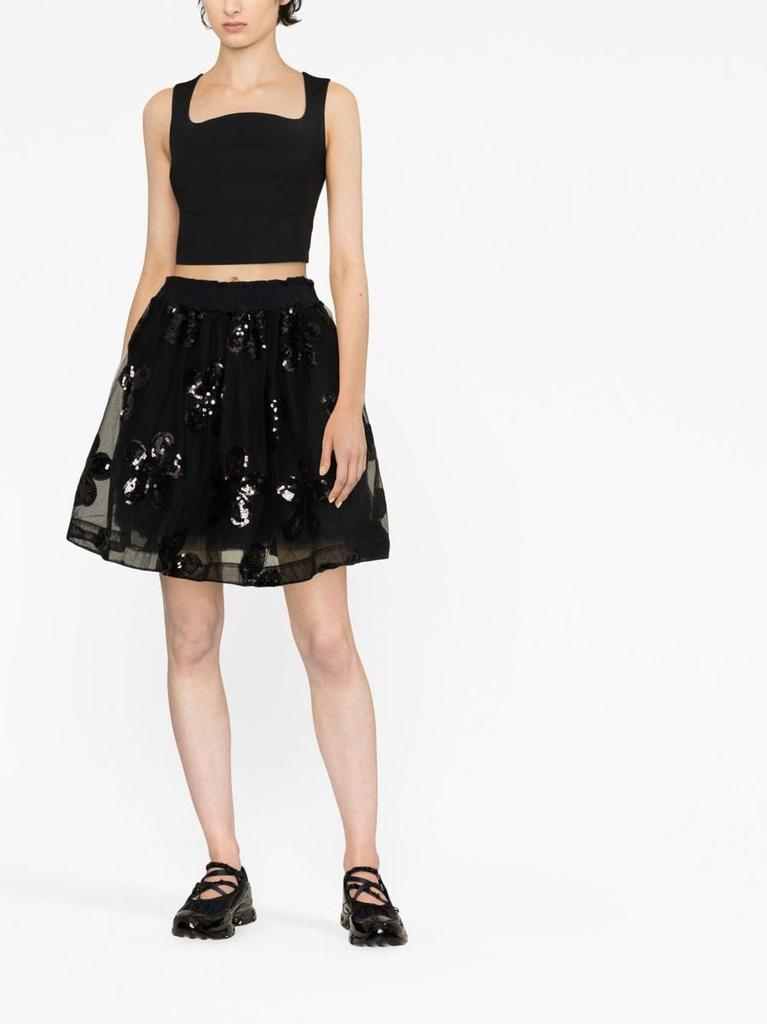 SIMONE ROCHA Layered ruffle tutu skirt商品第3张图片规格展示