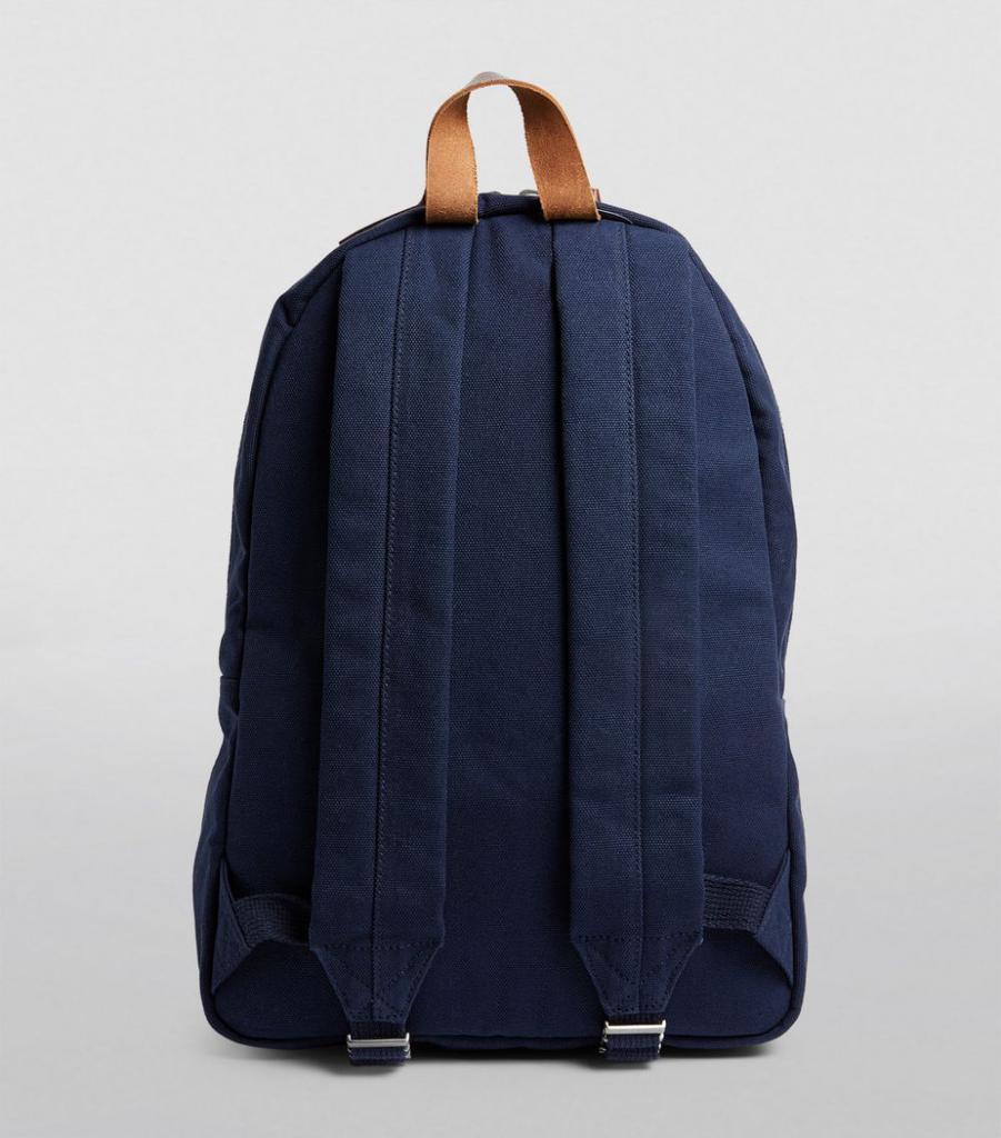 商品Ralph Lauren|Large Canvas Polo Bear Backpack,价格¥1874,第6张图片详细描述