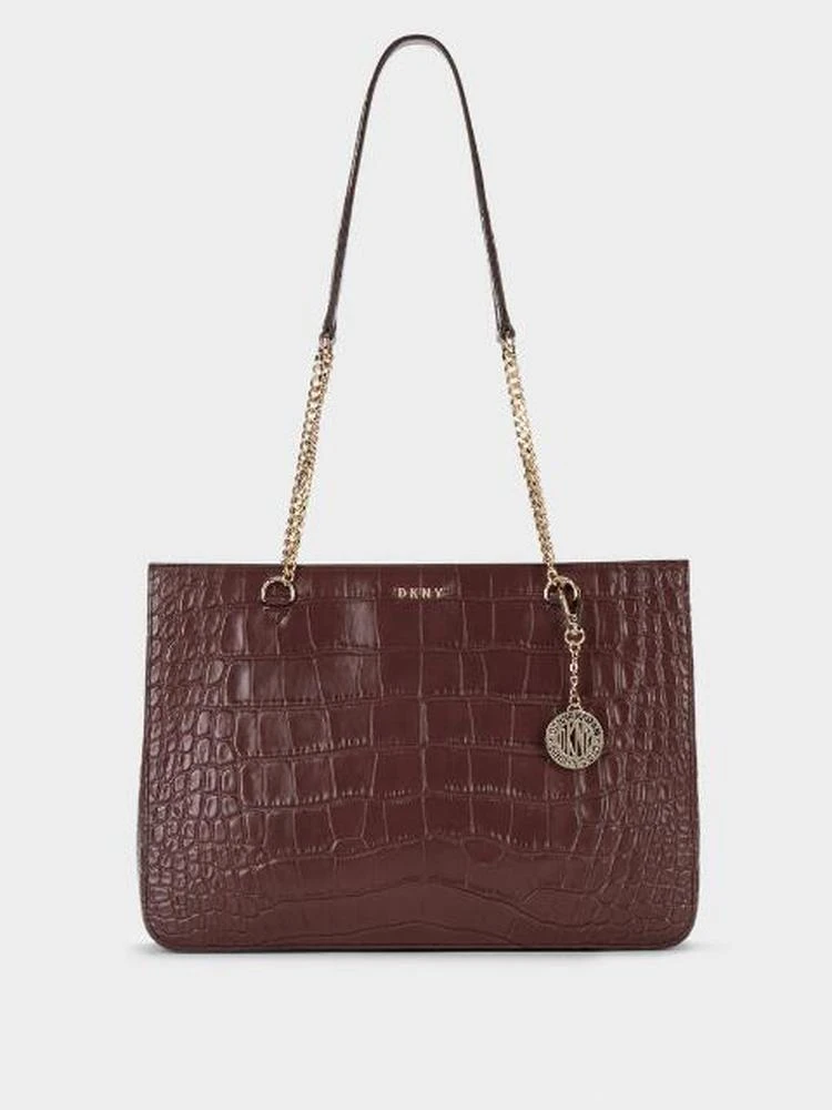 商品DKNY|Croc Embossed Leather Shopper,价格¥1126,第1张图片