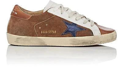 商品Golden Goose|Women's Superstar Suede & Leather Sneakers,价格¥3681,第1张图片